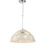Loren White Plastic Hanging Light