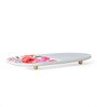 Multicolour Oval Marble (11 x 6 Inches) Appetizer Platter