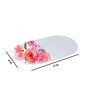 Multicolour Oval Marble (11 x 6 Inches) Appetizer Platter