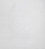 White Polycotton Floral 16x16 inches Cushion Cover Set of 5
