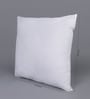 White Synthetic Filled 24X24 Inches Cushion Inserts (Set Of 2)