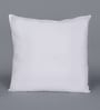 White Synthetic Filled 24X24 Inches Cushion Inserts (Set Of 2)