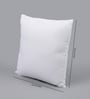 White Microfiber Filled 24X24 Inches Cushion Inserts (Set Of 3)