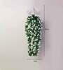 White Polyester Creeper Pot Artificial Flowers