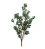 White Polyester Artificial Ficus Plant Without Pot