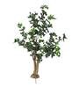 White Polyester Artificial Plant Without Pot