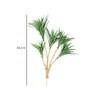 White Polyester Artificial Yucca Plant Without Pot