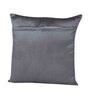 White Floral Polyester 16 x 16 Inches Cushion Cover