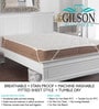 Valencia Polyester Queen Size 72x48 Mattress Protector In White