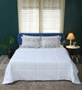 White Polyester 200 AC Room Double Bed Comforter