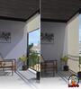 White Polyethylene Solid 60 X 36 inches Semisheer Roller Blind