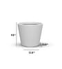 Aloha White Polymer Floor
Planter