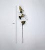White Polyurethane Magnolia Artificial Flower