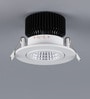 White 6 Watts LED Plastic Round Panel Light