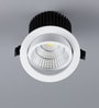 White 24 Watts LED Plastic Round Panel Light