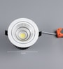 White 24 Watts LED Plastic Round Panel Light