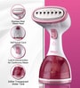 White Portable Garment Steamer with Water Tank & Fabric Brush