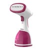 White Portable Garment Steamer with Water Tank & Fabric Brush