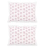 White Traditional 300TC Cotton 27 x 18 Inches Pillow Covers (Set of 2)