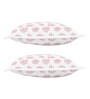 White Traditional 300TC Cotton 27 x 18 Inches Pillow Covers (Set of 2)