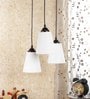 Alessa White PVC Cluster Hanging Light