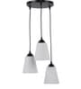 Alessa White PVC Cluster Hanging Light