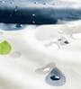 White Shower PVC 6 Ft Semisheer Eyelet Shower Curtain