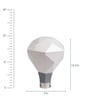 Layton White Plastic Gate Light