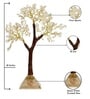 White Quartz Stone Fortune Tree Showpiece