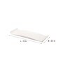 White Rectangle Ceramic Appetizer Platter