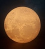 White Recyclable Plastic Hanging Moon Lamp