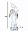White Resin Duck Figurine