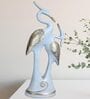White Resin Duck Figurine