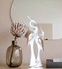 White Resin Duck Figurine