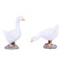 White Resin Ducks Artificial Bird & Animal