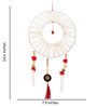 White Ribbon Circle Decorative Dream Catcher