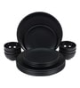 White Ringer   Melamine 18 Pcs Dinner Sets