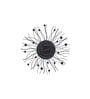 White Round Analog Modern Clock With Quartz Movement