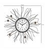 White Round Analog Modern Clock With Quartz Movement