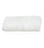 White Sancha Pile Cotton Medium Towel-500 Gsm