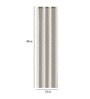 Linen Cord White Semisheer Polycotton 7 Feet Eyelet Door Curtain