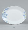 Diva Aster Blue Opalware Dinner Set
