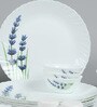English Lavender Opalware Dinner Set