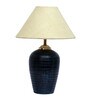 White Shade Table Lamp With Terracotta Base