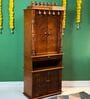White Sheesham & MDF Wooden Temple in Home & Office