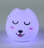 White Silicone Clap The Lamp Induction LED Night Lamp