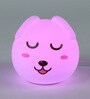 White Silicone Clap The Lamp Induction LED Night Lamp