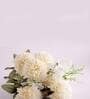 White Silk Chrysanthemums Silk Bunch Single Stem Flower