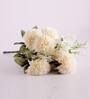 White Silk Chrysanthemums Silk Bunch Single Stem Flower