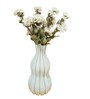White Silk Peony Silk Stem Single Stem Flower
